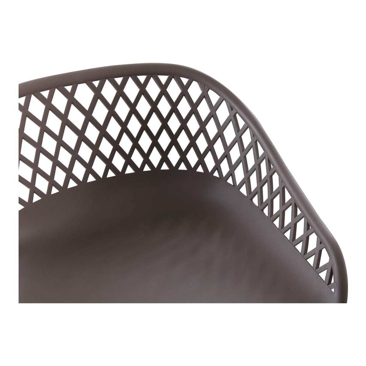 QX-1004-15 Piazza Outdoor Barstool Grey - Set Of Two