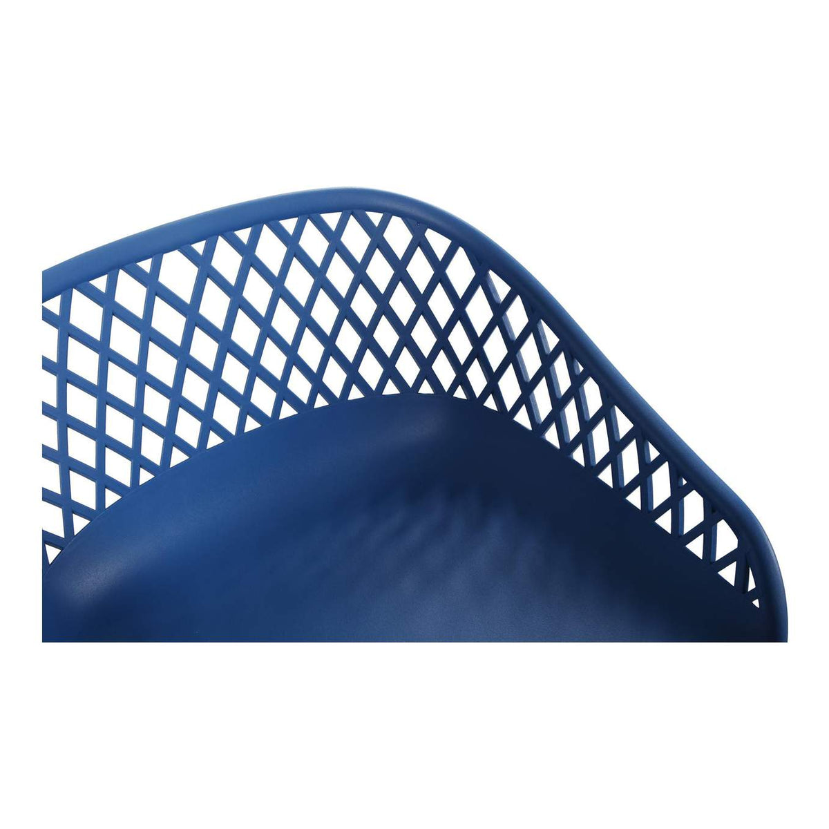 QX-1004-26 Piazza Outdoor Barstool Blue - Set Of Two