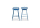 QX-1004-26 Piazza Outdoor Barstool Blue - Set Of Two