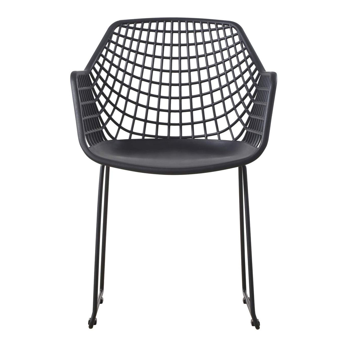 QX-1007-02 Honolulu Chair Black - Set Of Two