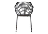 QX-1007-02 Honolulu Chair Black - Set Of Two