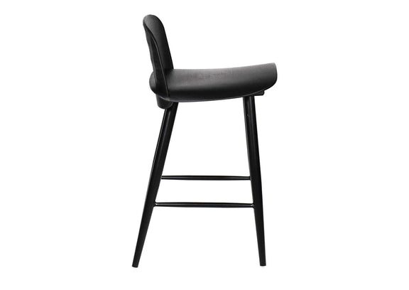 QX-1008-02 Looey Counter Stool Black - Set Of Two