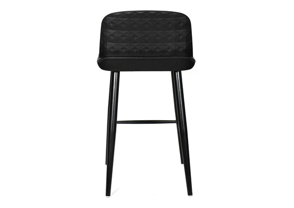 QX-1008-02 Looey Counter Stool Black - Set Of Two