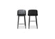 QX-1008-02 Looey Counter Stool Black - Set Of Two