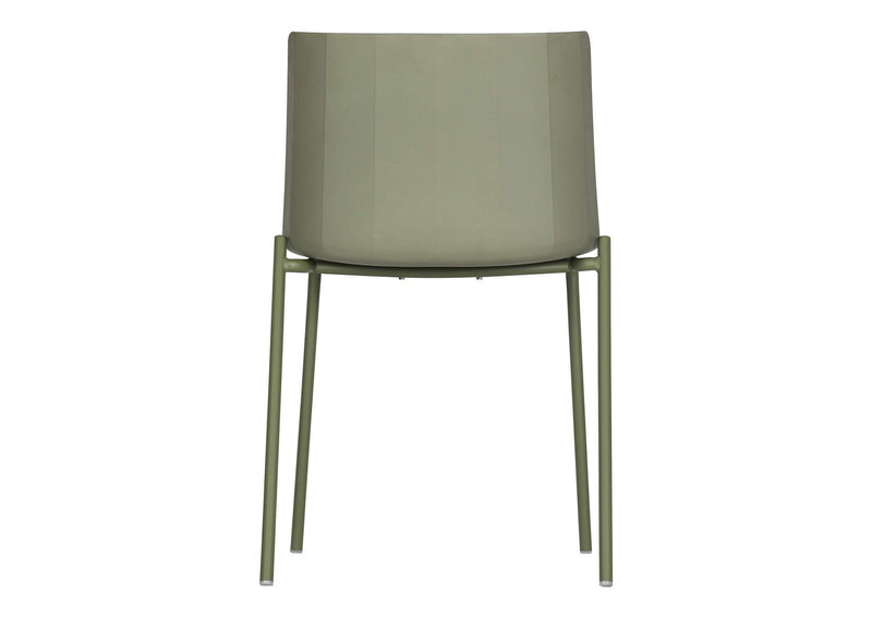 QX-1010-16 Silla Outdoor Dining Chair Sage Green - Set Of Two
