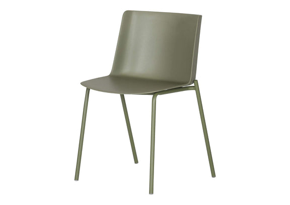 QX-1010-16 Silla Outdoor Dining Chair Sage Green - Set Of Two