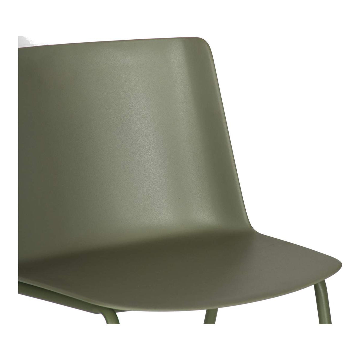 QX-1010-16 Silla Outdoor Dining Chair Sage Green - Set Of Two