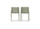 QX-1010-16 Silla Outdoor Dining Chair Sage Green - Set Of Two
