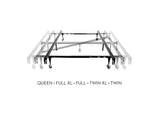 MA5033GL Queen - Full - Twin Adjustable Bed Frame - Glides