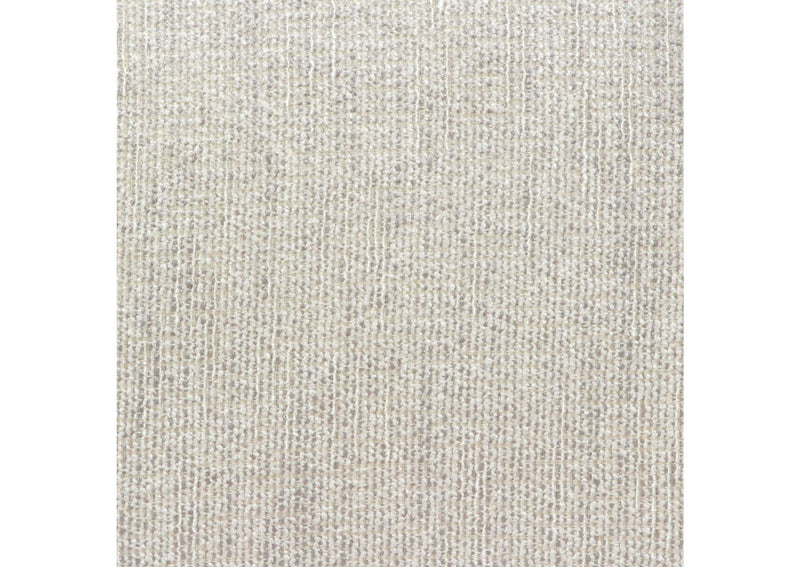 RAVENCHCM Raven Chair In Light Cream Fabric W/ Brushed Silver Accent Trim