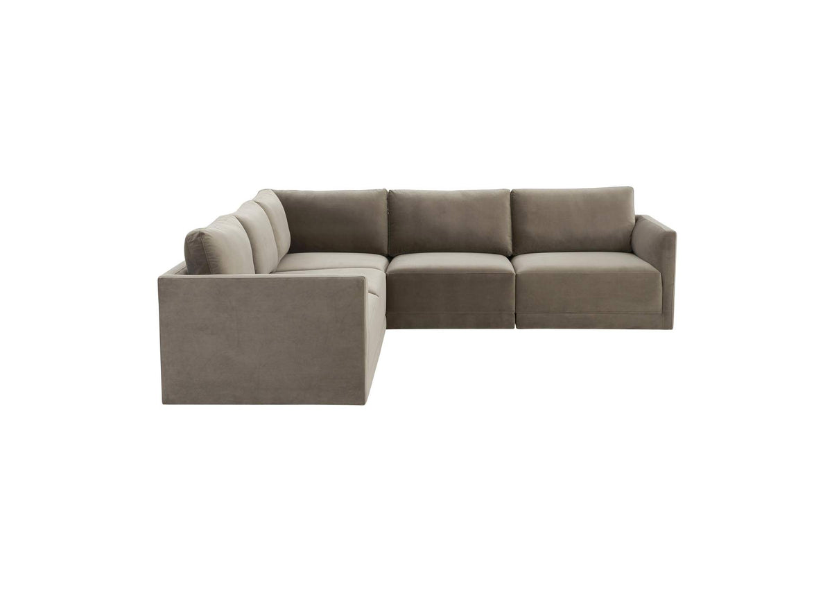 REN-L03110-SEC3 Willow Taupe Modular L Sectional