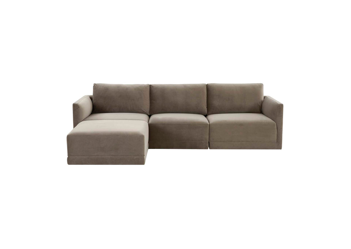 REN-L03110-SEC Willow Taupe Modular Sectional