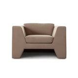 Rift Chair in Camel Performance Velvet