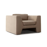 Rift Chair in Camel Performance Velvet