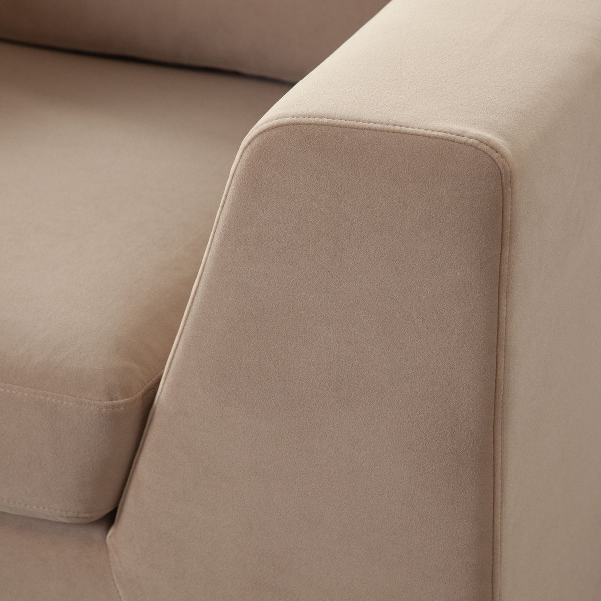 Rift Chair in Camel Performance Velvet