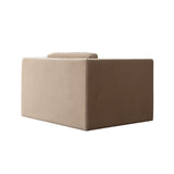 Rift Chair in Camel Performance Velvet