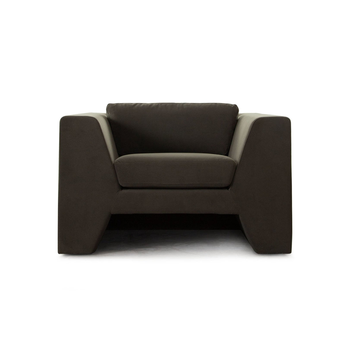 Rift Chair in Moss Green Performance Velvet
