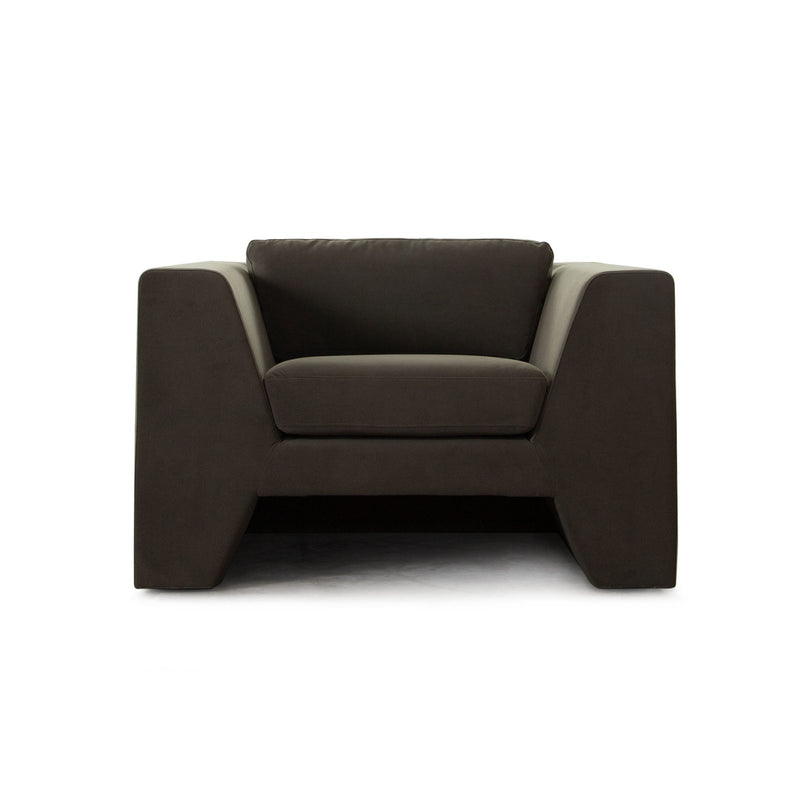 Rift Chair in Moss Green Performance Velvet