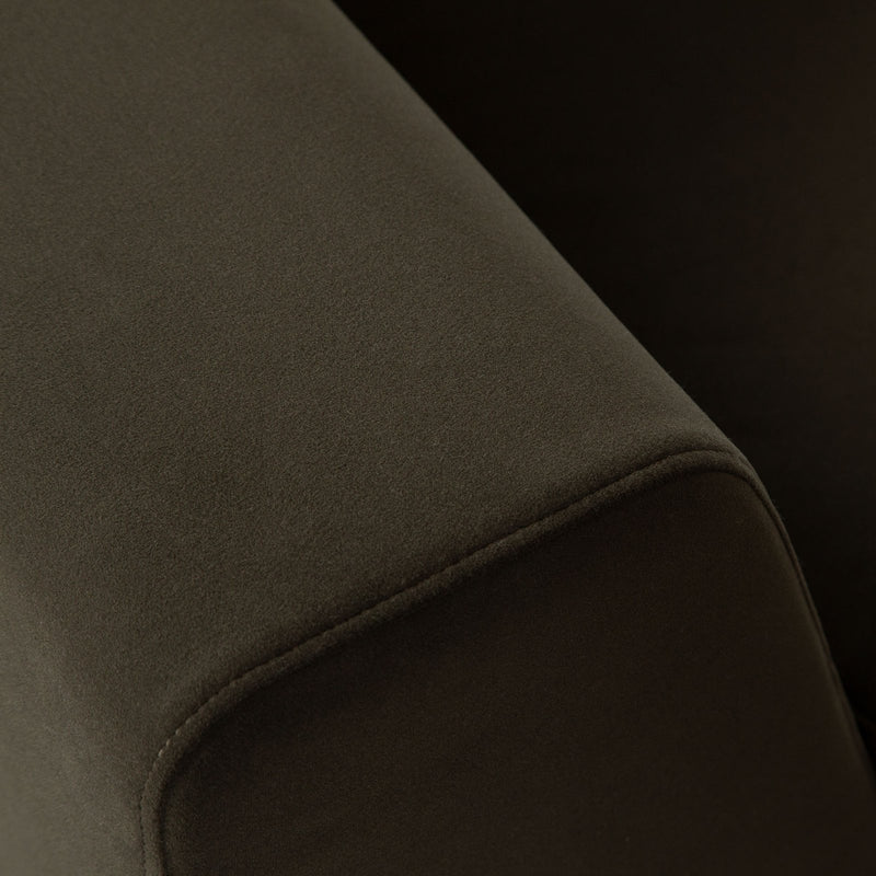 Rift Chair in Moss Green Performance Velvet