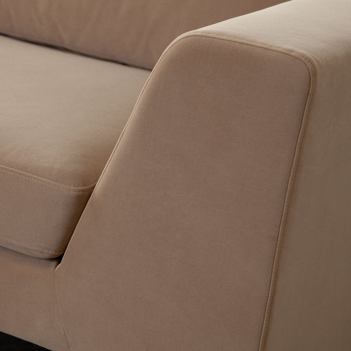 Rift Sofa in Camel Performance Velvet