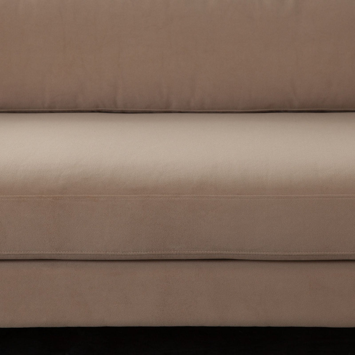 Rift Sofa in Camel Performance Velvet