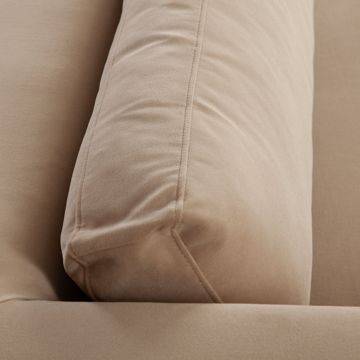 Rift Sofa in Camel Performance Velvet