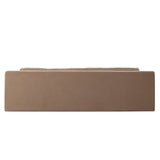 Rift Sofa in Camel Performance Velvet