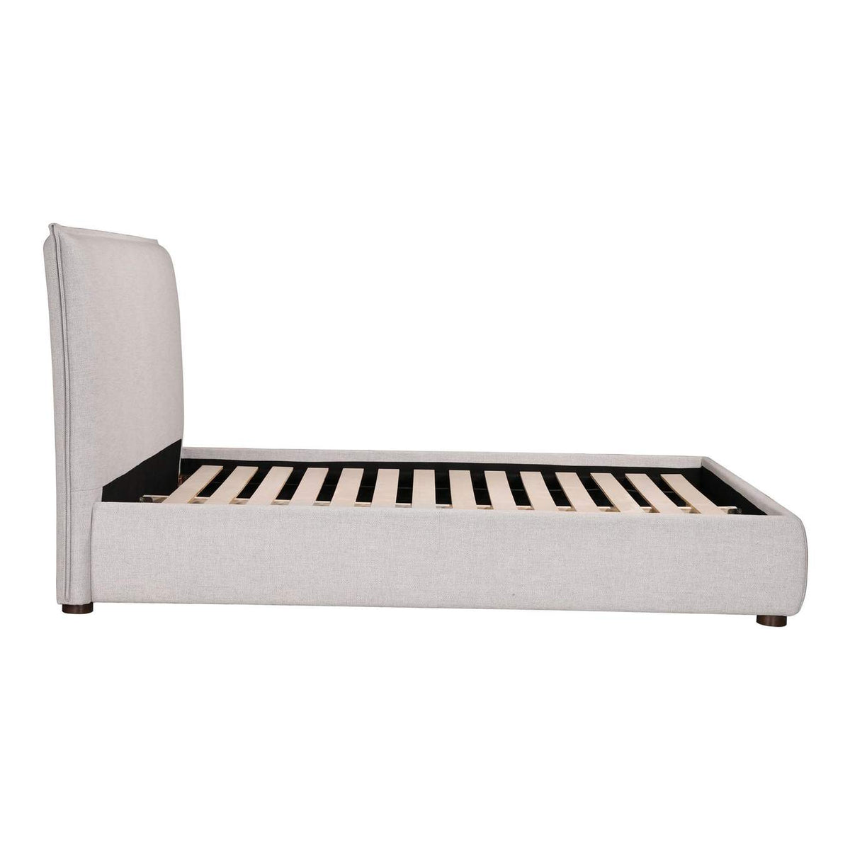 RN-1129-40-0 Luzon Queen Bed Light Grey