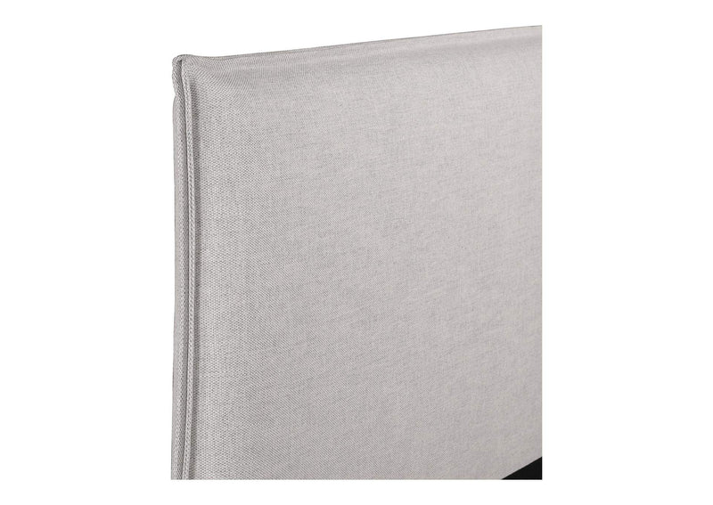 RN-1129-40-0 Luzon Queen Bed Light Grey
