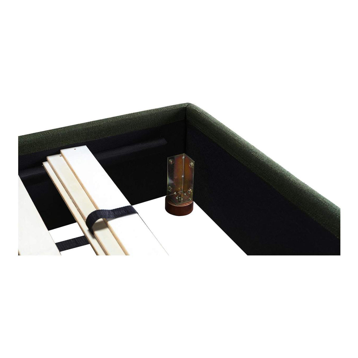 RN-1130-27-0 Luzon King Bed Deep Forest