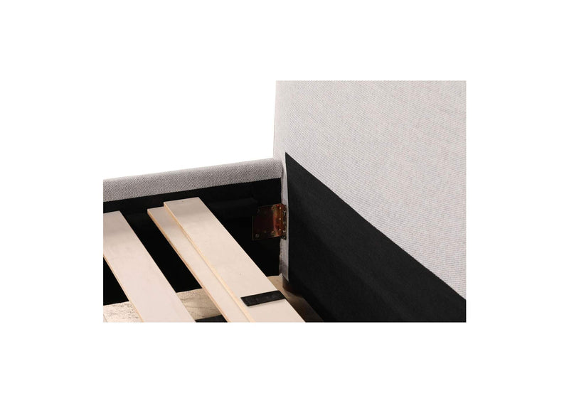 RN-1130-40-0 Luzon King Bed Light Grey
