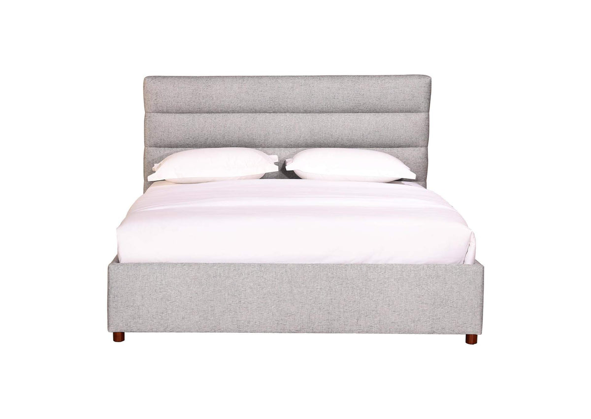 RN-1139-29-0 Takio Queen Bed Light Grey