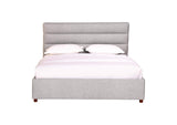 RN-1139-29-0 Takio Queen Bed Light Grey