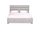 RN-1139-29-0 Takio Queen Bed Light Grey