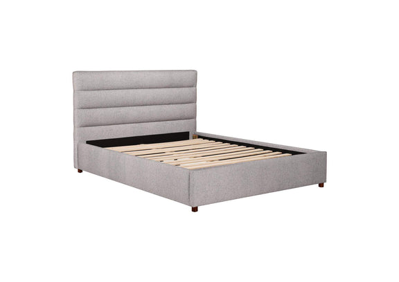 RN-1139-29-0 Takio Queen Bed Light Grey