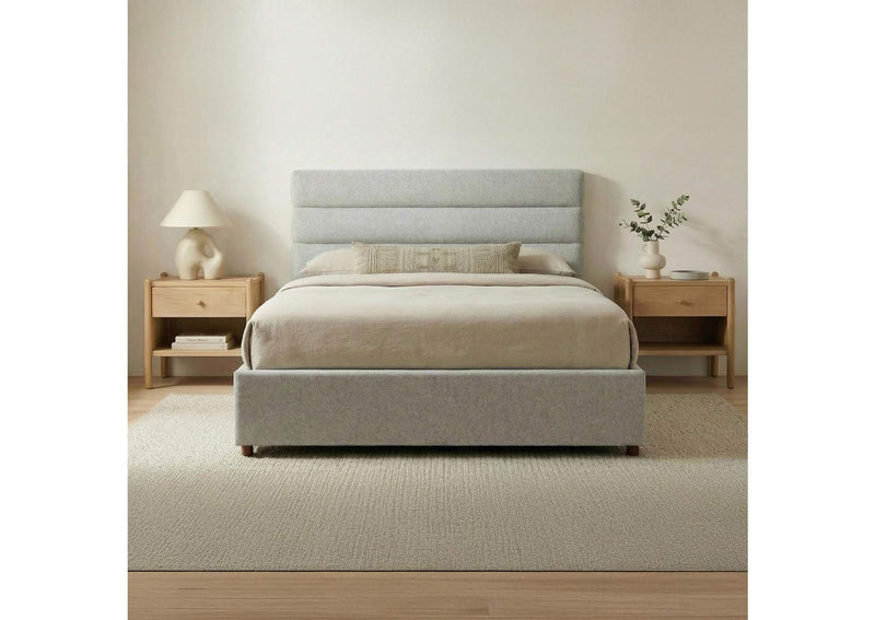 RN-1140-29-0 Takio King Bed Light Grey
