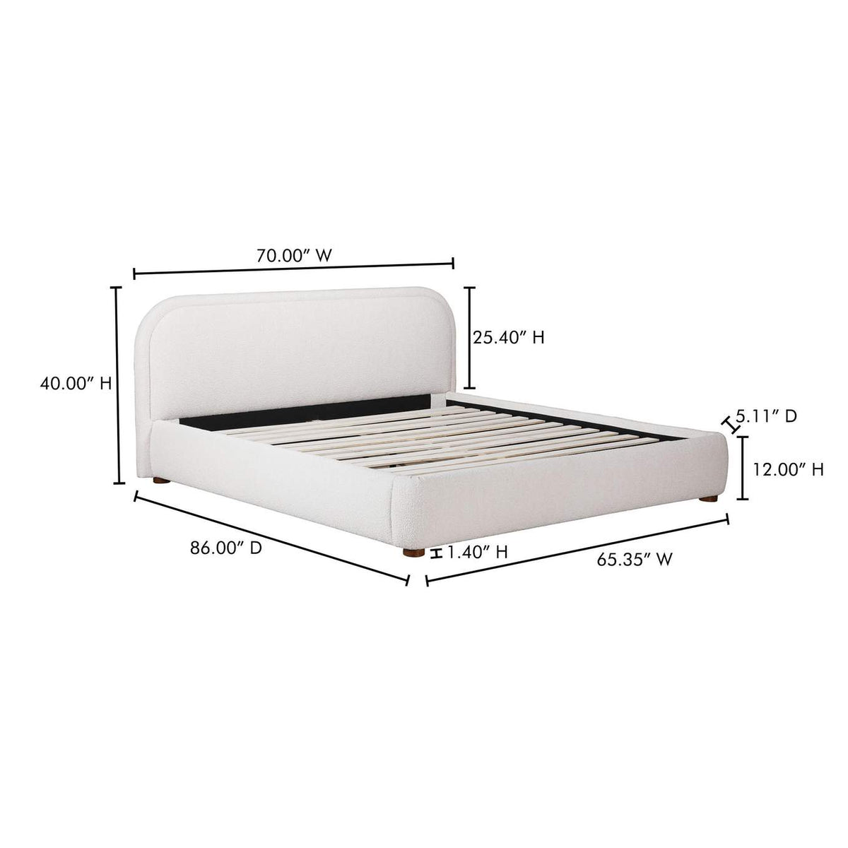 RN-1146-34-0 Colin Queen Bed Oatmeal