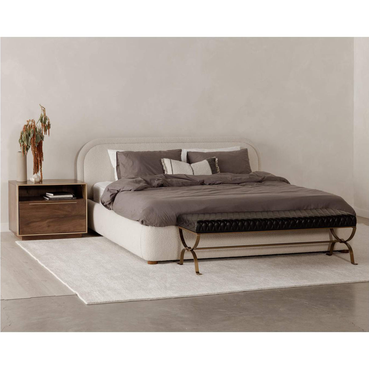 RN-1146-34-0 Colin Queen Bed Oatmeal