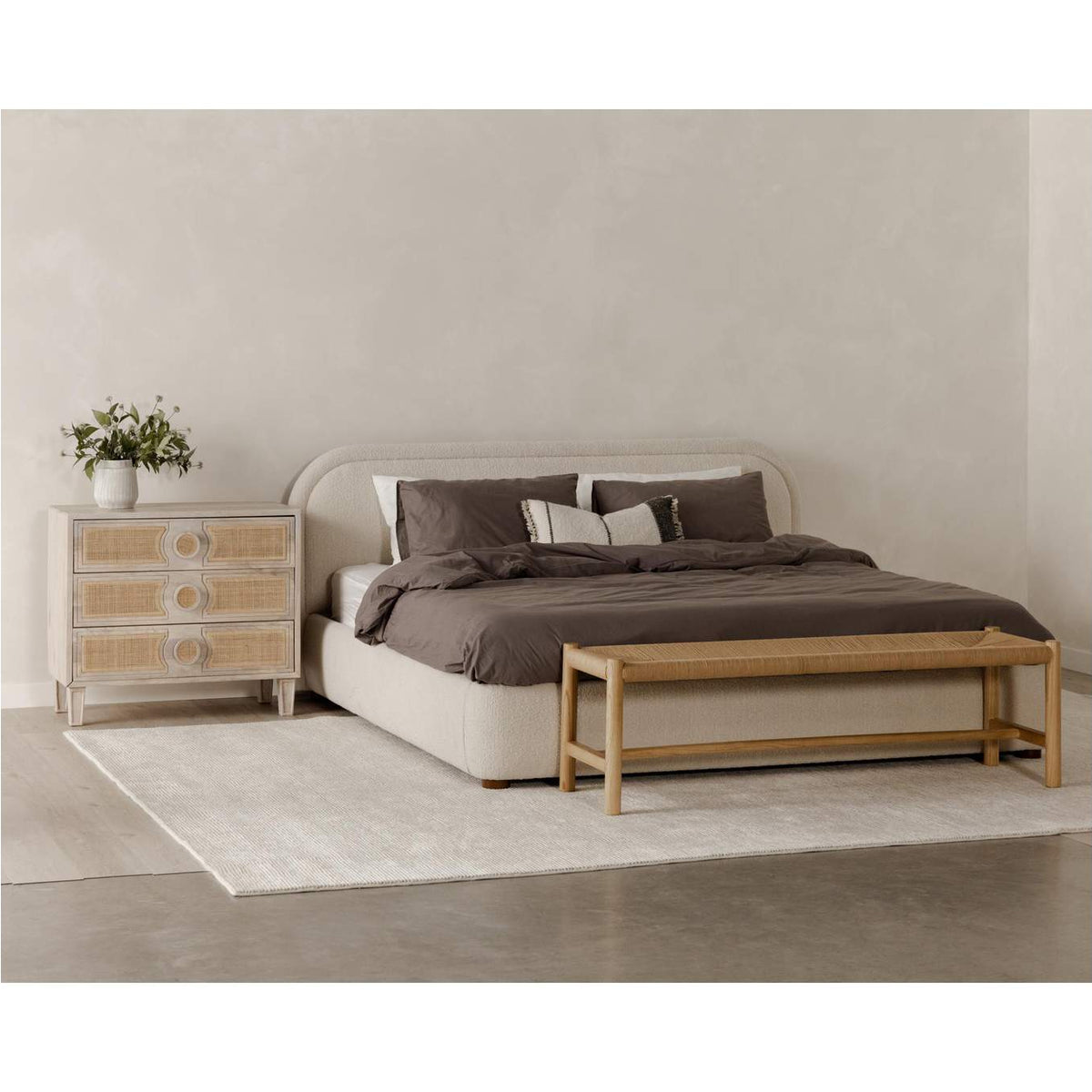 RN-1147-34-0 Colin King Bed Oatmeal