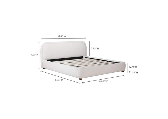 RN-1147-34-0 Colin King Bed Oatmeal