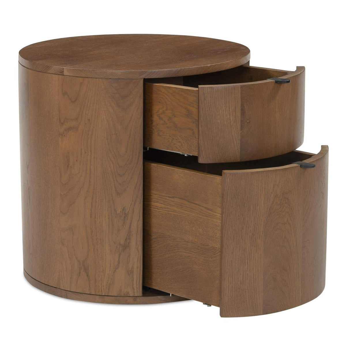 RP-1011-03 Theo Two Drawer Nightstand Brown