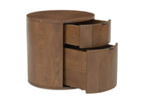 RP-1011-03 Theo Two Drawer Nightstand Brown