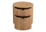 RP-1011-24 Theo Two Drawer Nightstand Natural
