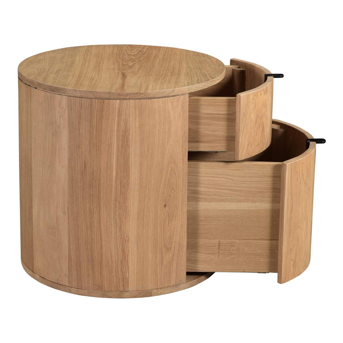 RP-1011-24 Theo Two Drawer Nightstand Natural