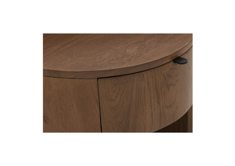 RP-1012-03 Theo One Drawer Nightstand Brown