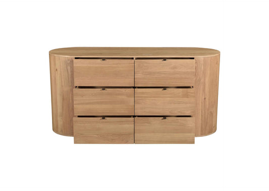 RP-1013-24 Theo 6 Drawer Dresser Natural