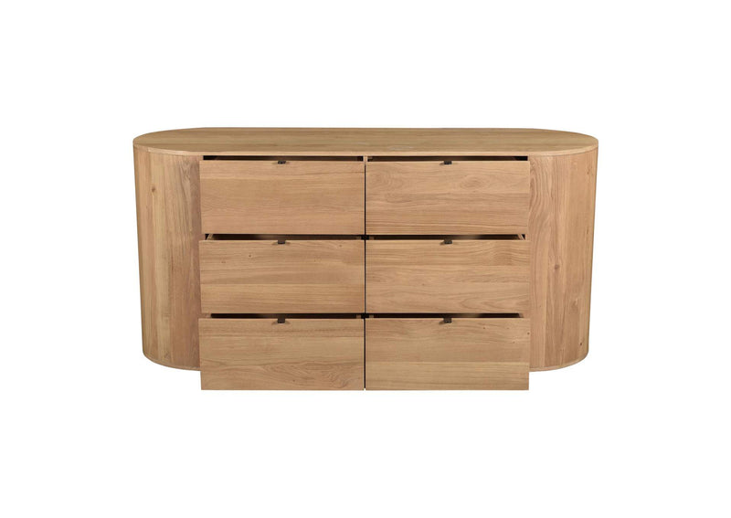 RP-1013-24 Theo 6 Drawer Dresser Natural
