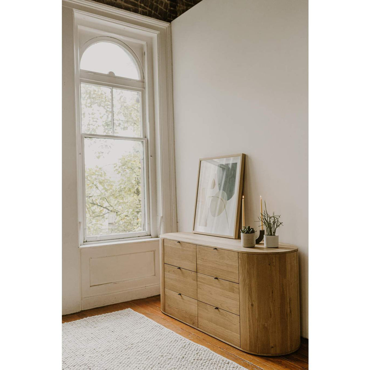 RP-1013-24 Theo 6 Drawer Dresser Natural