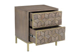 RP-1017-29 Corolla Nightstand Light Grey