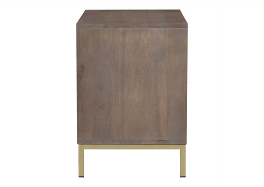 RP-1017-29 Corolla Nightstand Light Grey
